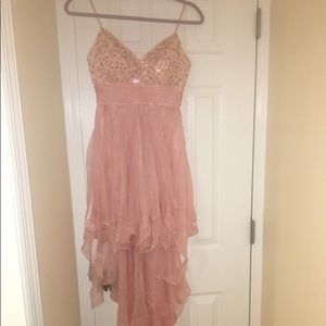 PROM DRESS HIGH-LOW style
